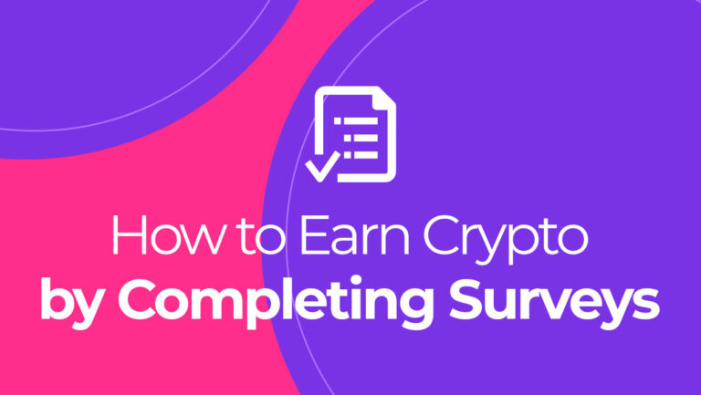 earn crypto doing surveys